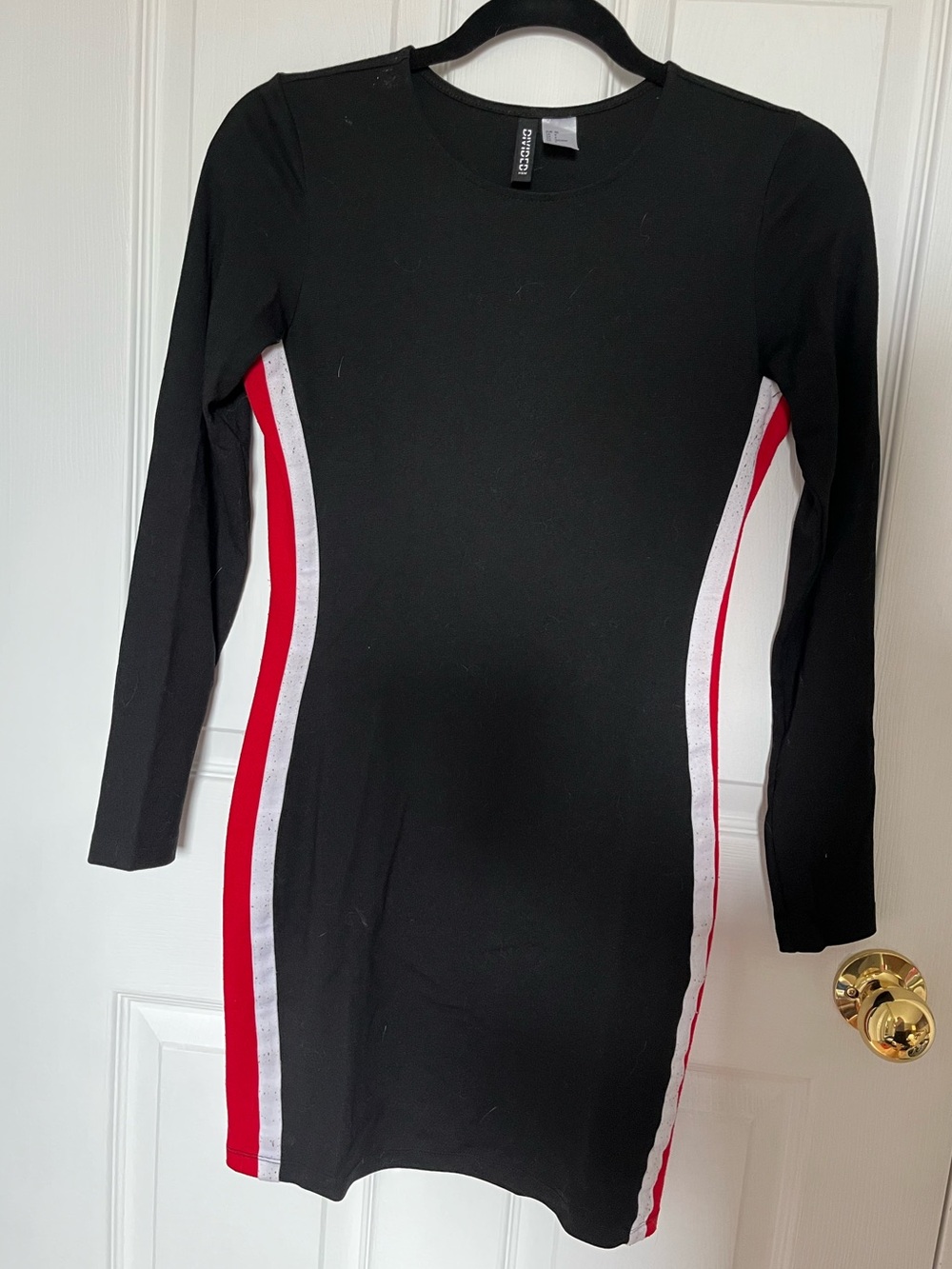 H&M Black Crewneck Dress